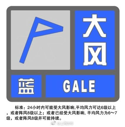 黑龙江省富裕县发布大风蓝色预警_5