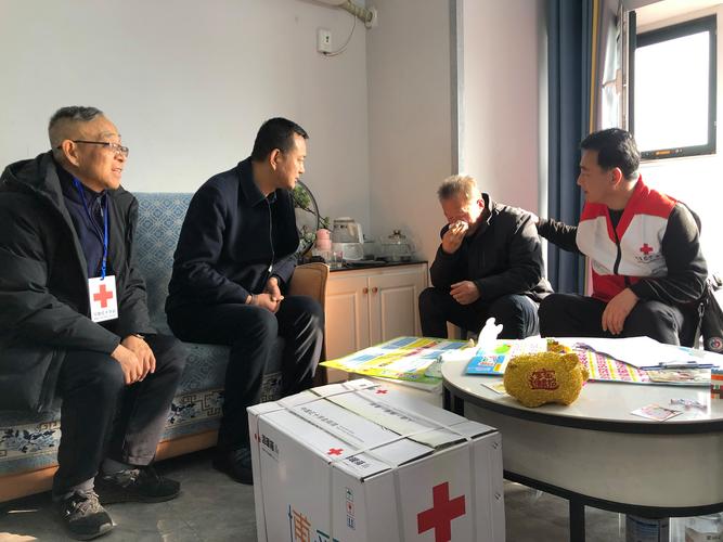 甘肃省红十字会在临夏州积石山县大河家镇克新民村设置集中临时安置点