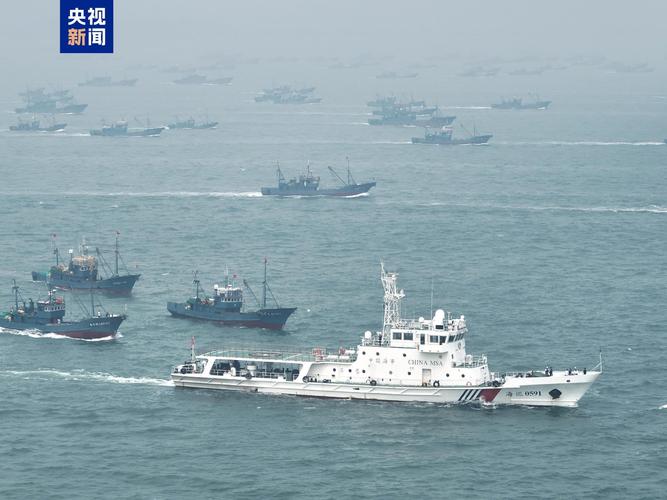金秋“第一网”!黄渤海开渔 数千艘渔船竞相出海