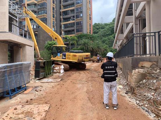 用脚步丈量工地 用行动护航高考 深圳市生态环境局严管严控噪声污染