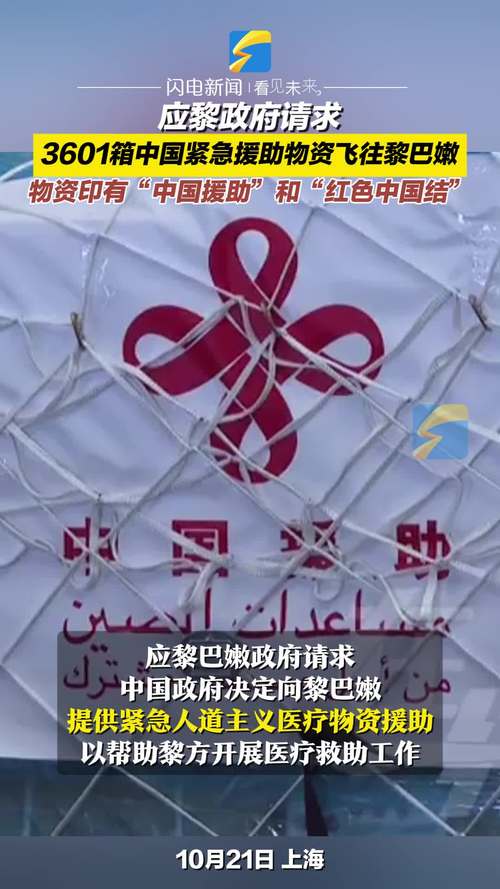 黎以冲突下人道主义危机加剧 阿联酋举行捐赠活动支持黎人民