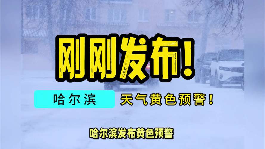 黑龙江省铁力市发布道路冰雪黄色预警_3