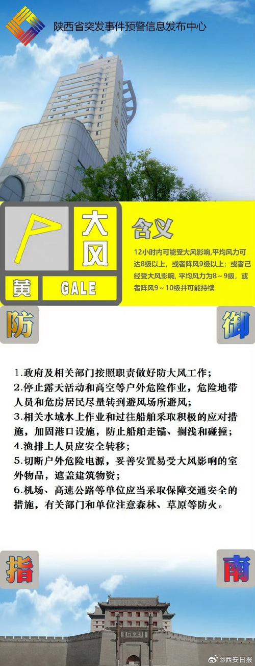 陕西省丹凤县发布雷雨大风黄色预警_1