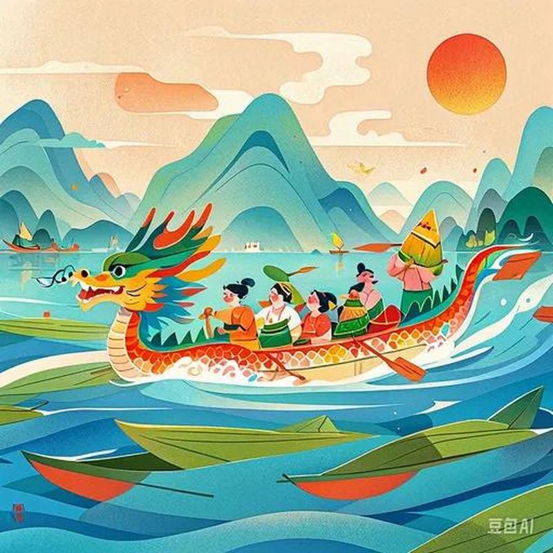 端午AI游|龙舟已过万重山