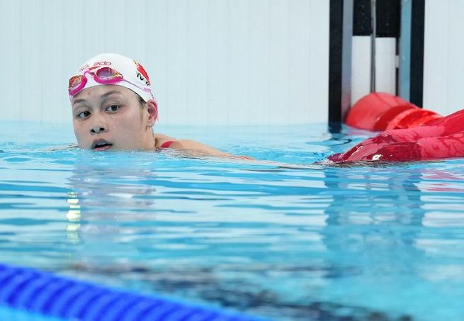 余依婷晋级巴黎奥运会女子200米个人混合泳决赛