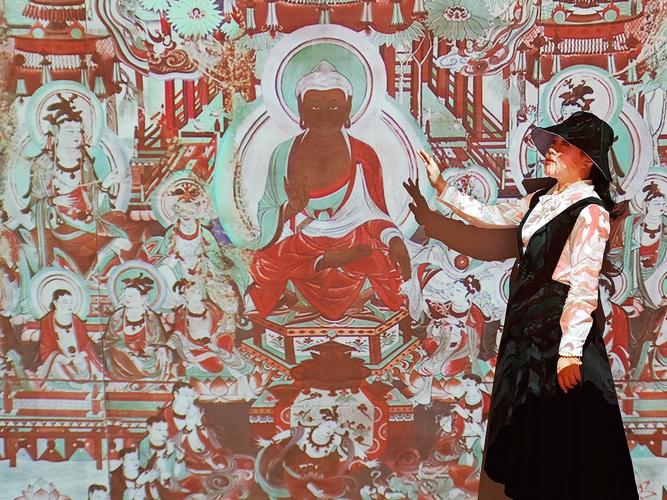 遇见敦煌之美 敦煌壁画数字艺术大型公益展即将在深展出