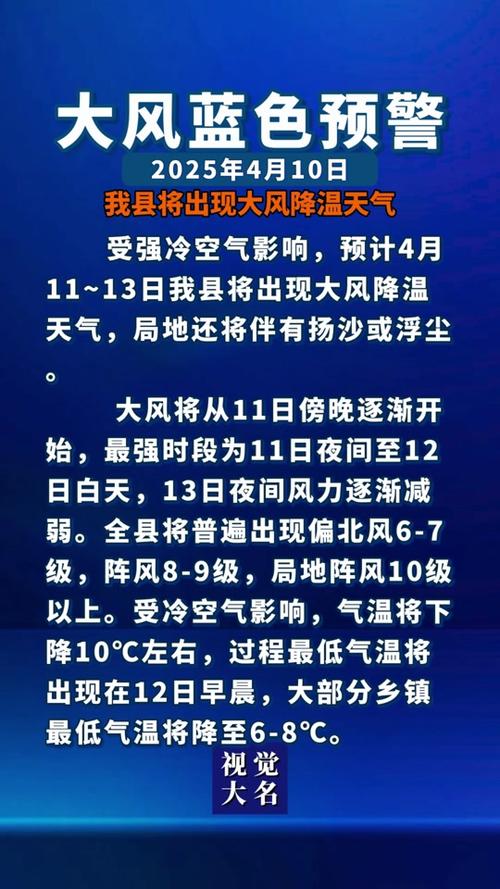河北省武安市发布大风蓝色预警_1