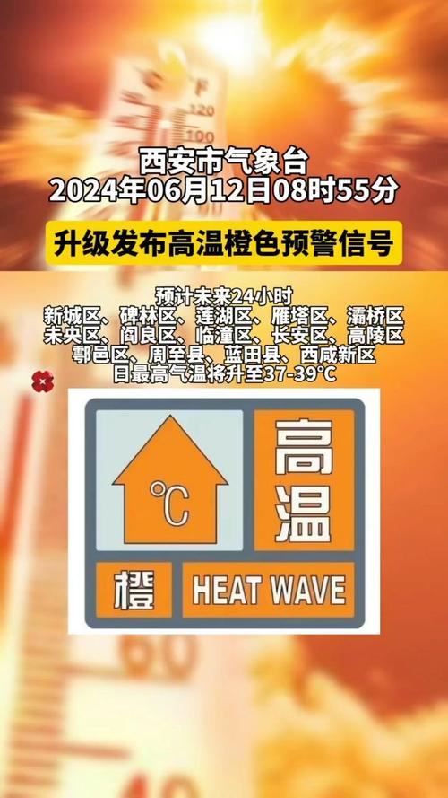 陕西省华阴市发布高温黄色预警