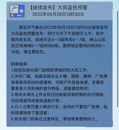 内蒙古自治区科尔沁区发布大风蓝色预警_1