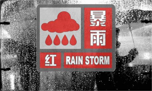 黑龙江省海伦市发布暴雨红色预警_1