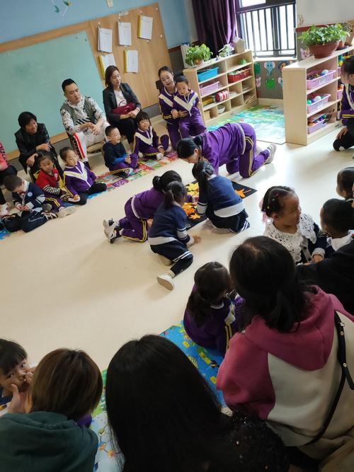 长沙市雨花区教科所在绿地城市幼儿园开展贴地教研活动