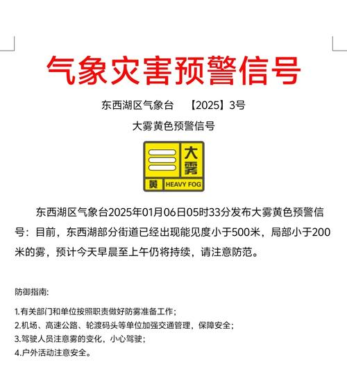 河北省迁西县发布大雾黄色预警_4