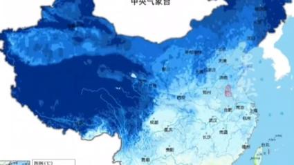江苏省海门市发布寒潮蓝色预警