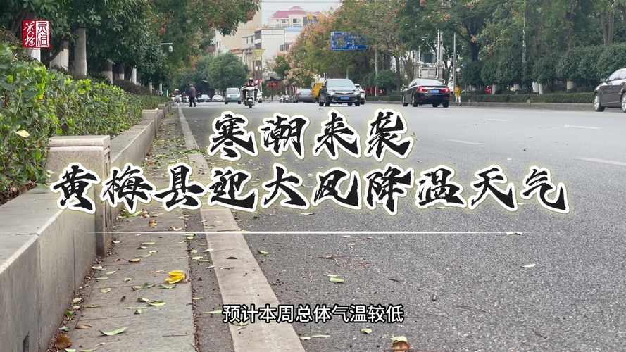 湖北省黄梅县发布寒潮黄色预警