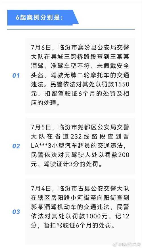 山西公安曝光8起夏季交通违法典型案例