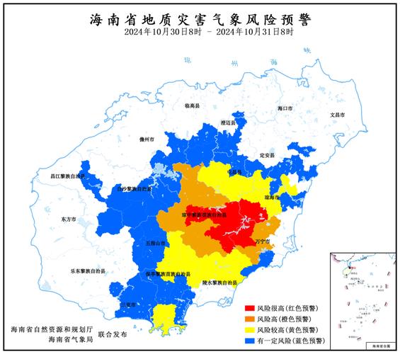 自然资源部与中国气象局联合发布地质灾害气象风险预警 这几地气象风险较高