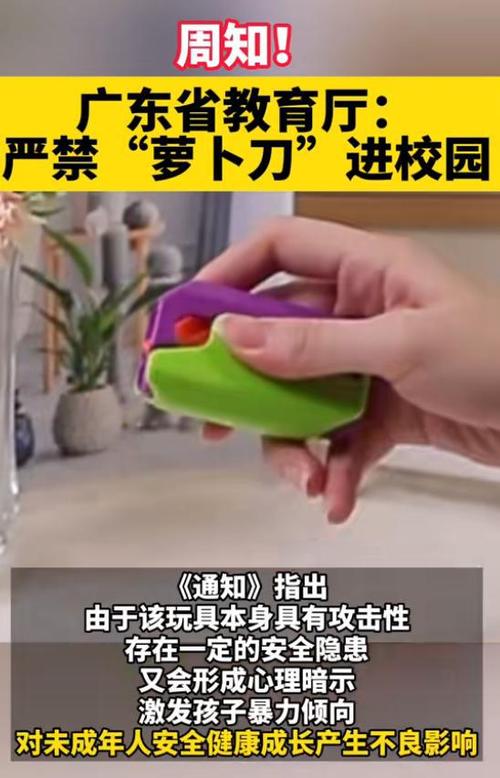 “萝卜刀”火爆校园,背后有哪些法律风险?