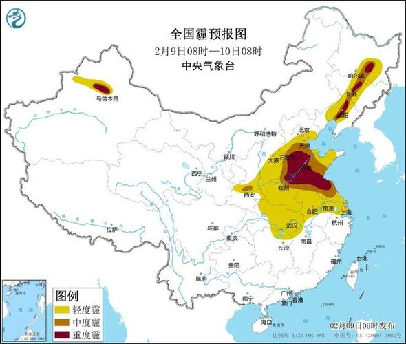 2024春运专报:新疆四川局地有较强降雪 华北黄淮等地有大雾或霾