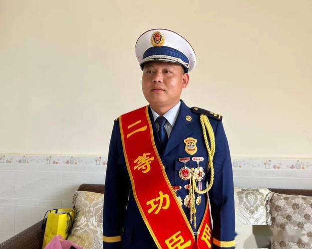 普洱一专职消防员荣立二等功