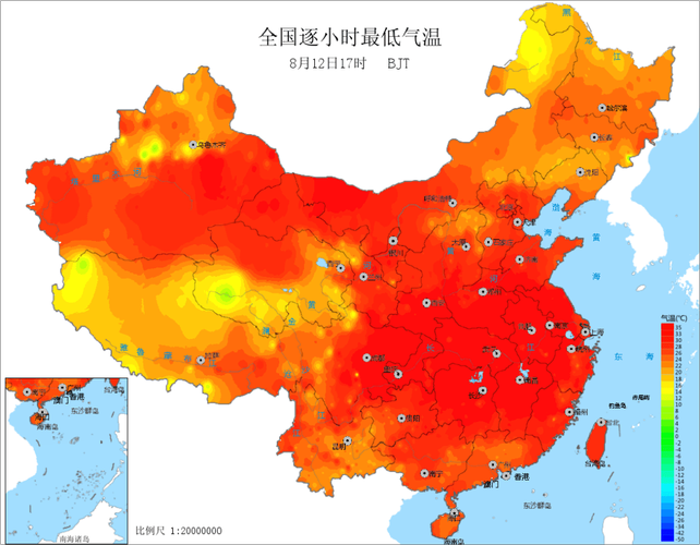 山东省东平县发布高温红色预警