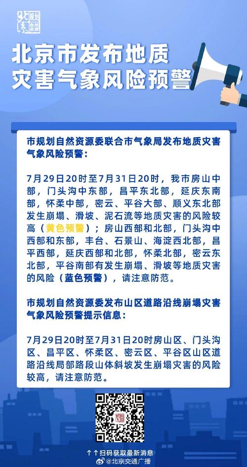 自然资源部与中国气象局7月21日18时联合发布地质灾害气象风险预警